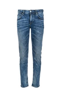 Зауженные синие джинсы с низкой посадкой Piers Tom Tailor Denim