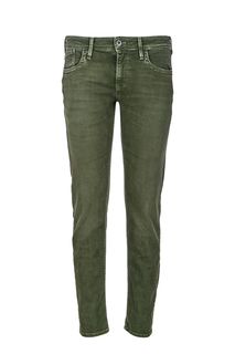 Джинсы цвета хаки с низкой посадкой Hatch Pepe Jeans