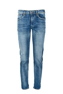 Джинсы с заломами и потертостями Hatch Pepe Jeans