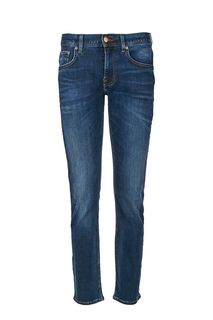Прямые синие джинсы с низкой посадкой Denton Tommy Hilfiger