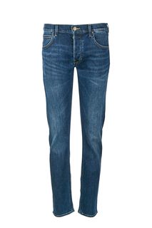 Синие джинсы с заломами Daren Lee