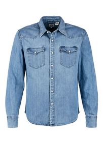 Джинсовая рубашка с прямым кроем Levis®