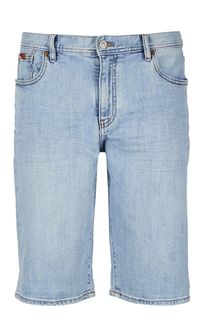 Джинсовые шорты с заломами Armani Exchange