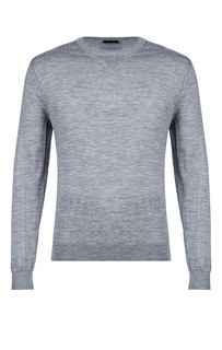 Шерстяной джемпер серого цвета Armani Exchange
