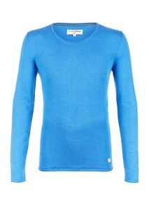 Тонкий джемпер из хлопка с длинными рукавами Tom Tailor Denim