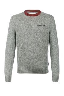 Шерстяной джемпер серого цвета Calvin Klein Jeans