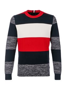 Хлопковый джемпер с длинными рукавами Tommy Hilfiger