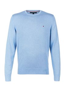 Синий хлопковый джемпер Tommy Hilfiger