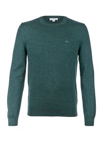 Зеленый шерстяный джемпер Lacoste