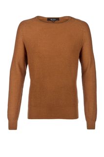 Полушерстяной джемпер фактурной вязки btc