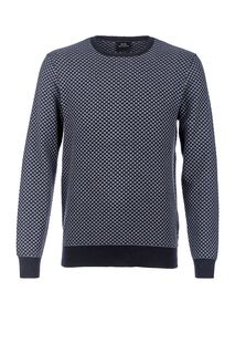 Джемпер из хлопка с круглым вырезом Armani Exchange