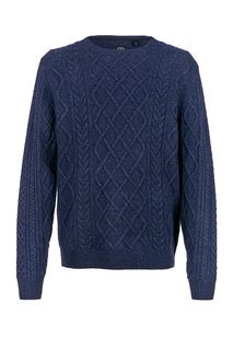 Шерстяной свитер синего цвета Dockers
