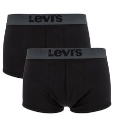 Комплект из двух однотонных трусов-боксеров Levis®