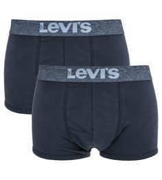 Комплект из двух однотонных трусов-боксеров Levis®