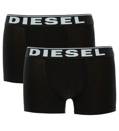 Комплект из двух трусов-боксеров черного цвета Diesel