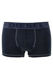 Синие хлопковые трусы-боксеры Diesel