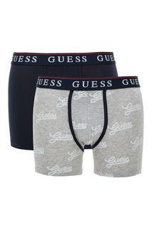 Комплект из двух хлопковых трусов-боксеров Guess