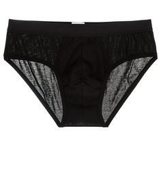Черные трусы-брифы из хлопка 222 Business Class Zimmerli of Switzerland