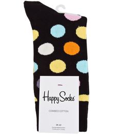 Носки из хлопка в горошек Happy Socks