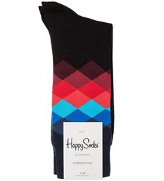 Разноцветные хлопковые носки Happy Socks