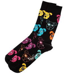 Хлопковые носки яркой расцветки Happy Socks