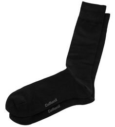 Хлопковые носки черного цвета Collonil