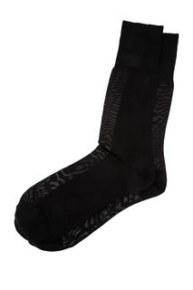 Шелковые носки черного цвета Collonil