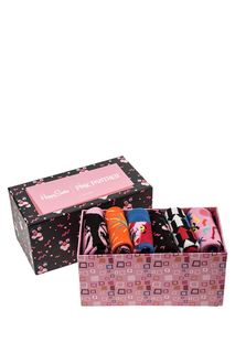 Комплект из шести пар разноцветных носков Pink Panther Happy Socks