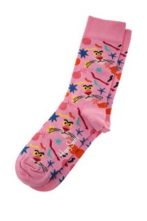 Розовые хлопковые носки Pink Panther Happy Socks