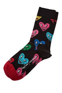 Разноцветные носки из хлопка Happy Socks