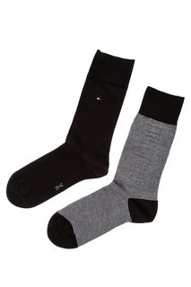 Комплект из двух пар высоких хлопковых носков Tommy Hilfiger