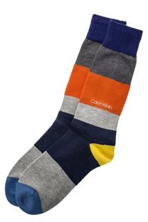 Разноцветные удлиненные носки Calvin Klein Jeans