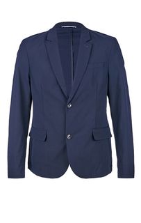 Повседневный пиджак темно-синего цвета Tom Tailor Denim