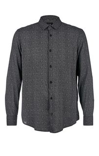 Приталенная рубашка из вискозы Armani Exchange