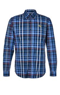 Хлопковая рубашка в клетку Fred Perry