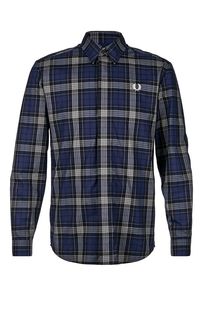 Хлопковая рубашка в клетку Fred Perry