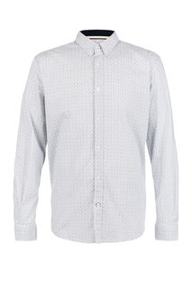 Белая хлопковая рубашка Tom Tailor