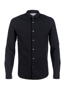 Черная хлопковая рубашка Calvin Klein Jeans