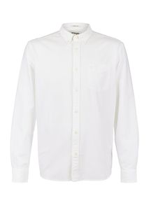 Белая рубашка с нагрудным карманом Wrangler