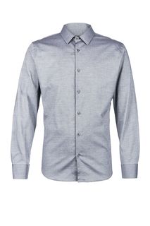 Рубашка из хлопка серого цвета btc