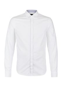 Базовая рубашка из хлопка Armani Exchange