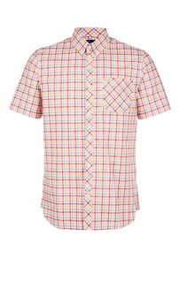 Рубашка в клетку с нагрудным карманом Fred Perry