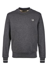 Серый хлопковый свитшот Fred Perry