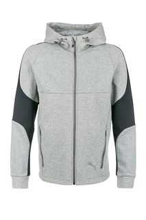 Серая толстовка с капюшоном Puma