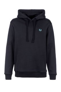 Трикотажная толстовка с капюшоном и принтом Fred Perry