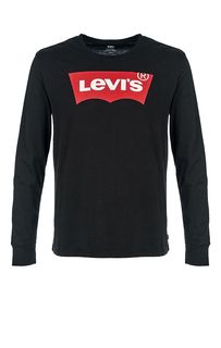 Черная футболка с логотипом бренда Levis®