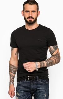 Комплект из трех футболок с коротким рукавом белого, серого и черного цветов Diesel