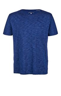 Синяя хлопковая футболка с карманом Levis: Made & Crafted