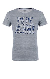 Хлопковая футболка в полоску с короткими рукавами Pepe Jeans