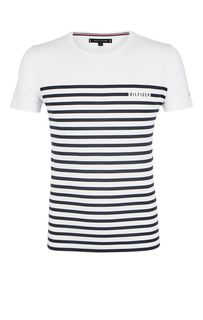Хлопковая футболка в полоску Tommy Hilfiger